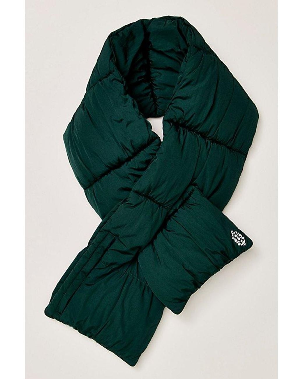 Fp Movement Green Pixie Packable Puffer Scarf