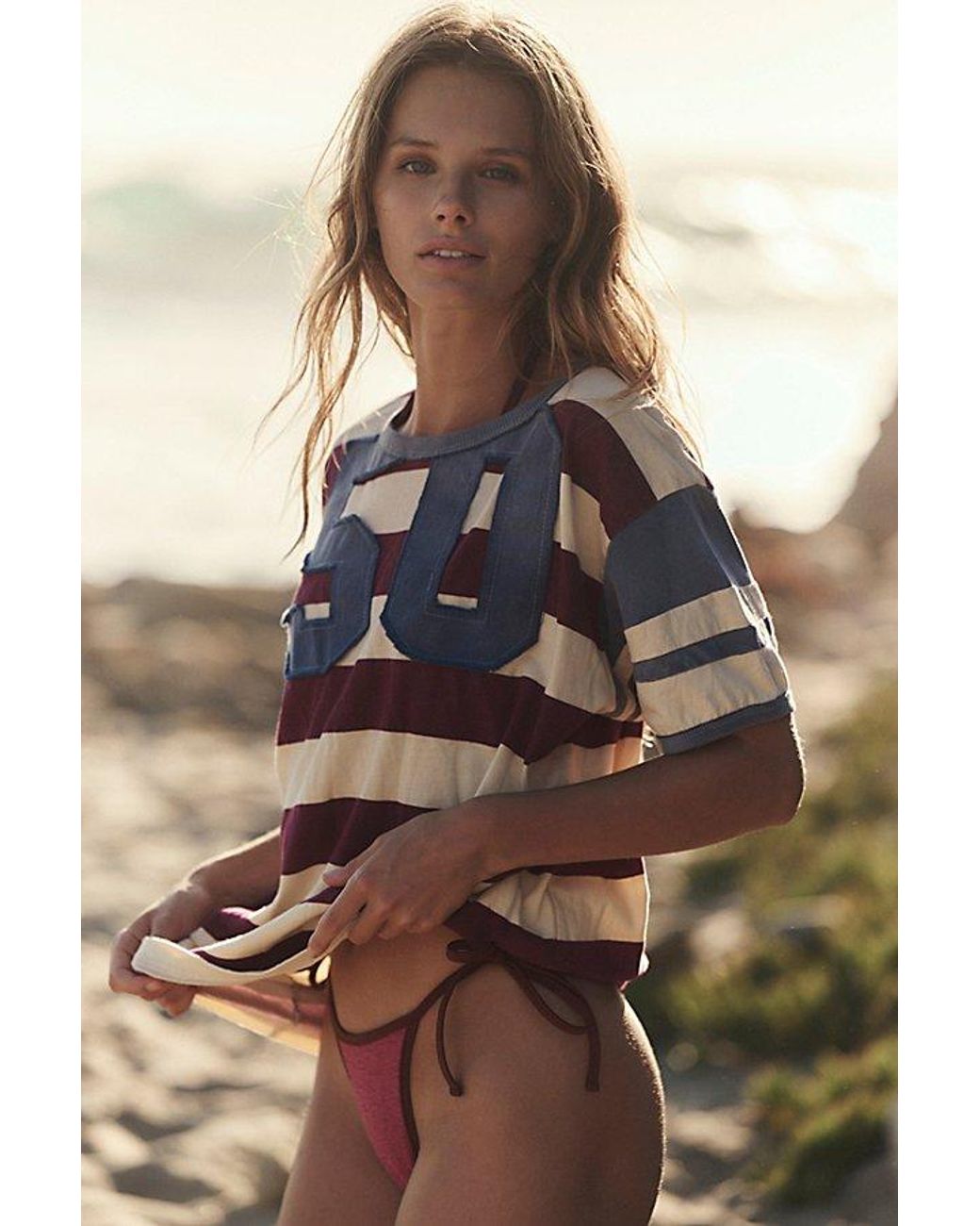 free-est Brown Michelle Bikini Bottoms