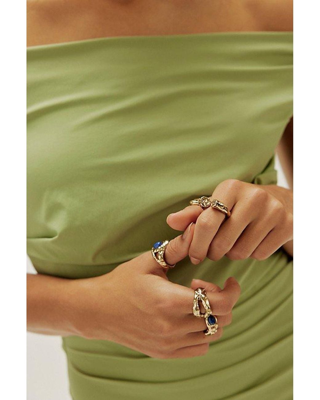 Free People Natural Ring Ring Set