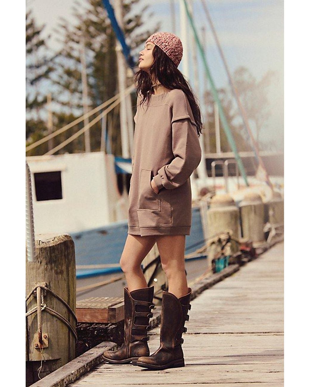 free-est Multicolor Chiara Mini Dress By