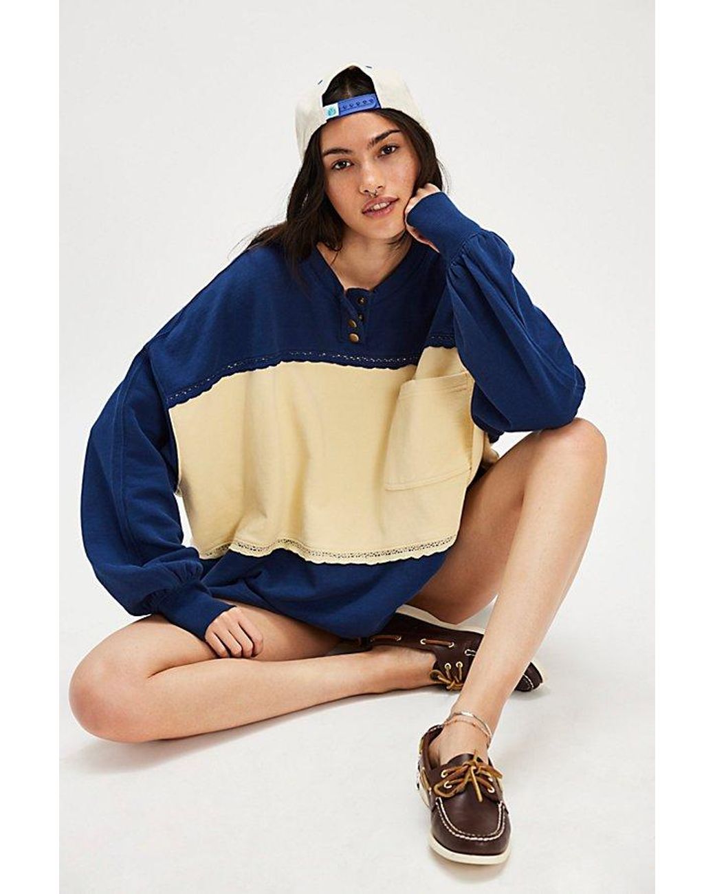 (取寄) フリーピープル レディース ストロベリー スウェットシャツ Free People women Strawberry Sweatshirt Oceana Combo Strawberry Sweatshirt | Free People