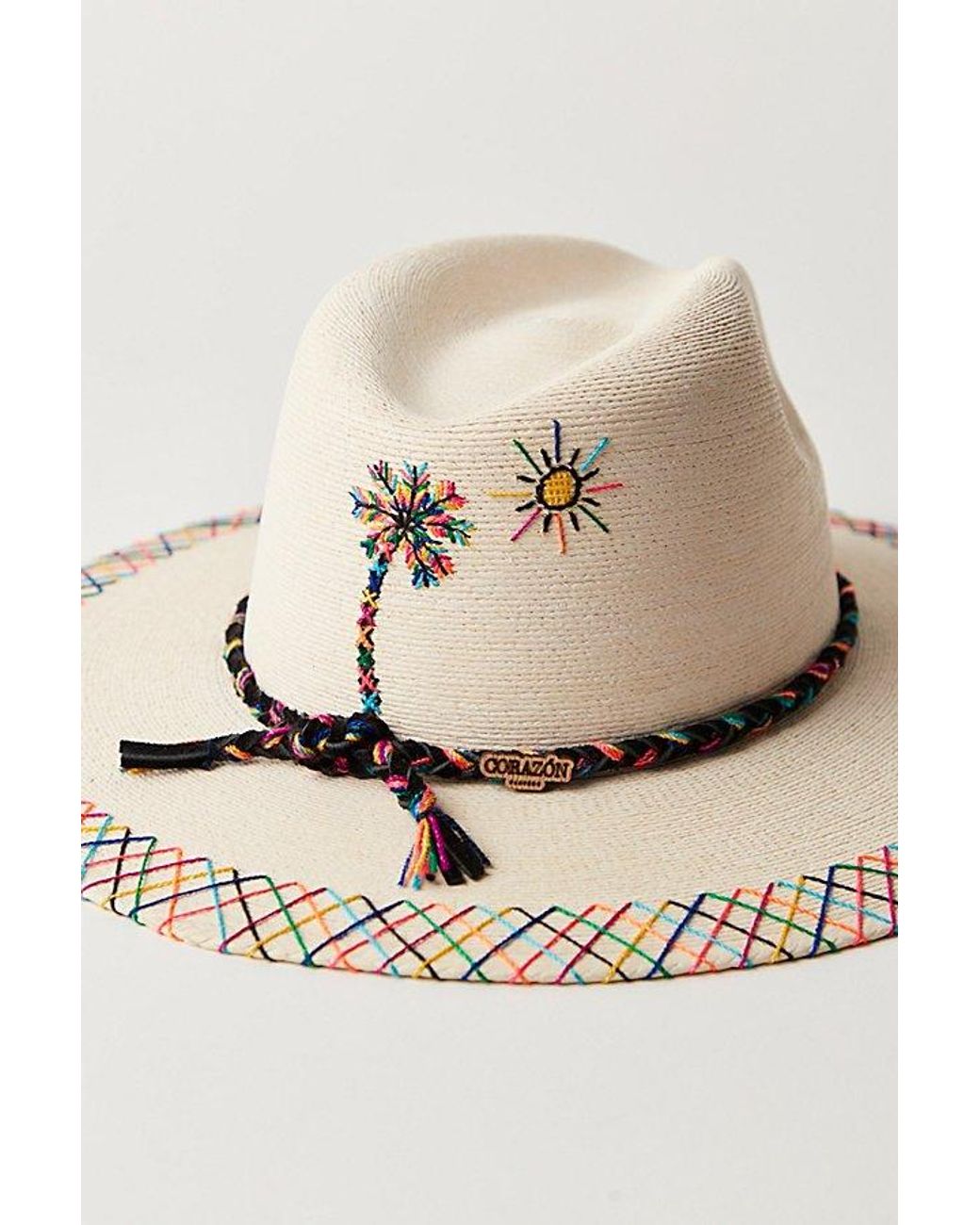 Corazon Playero Natural Malibu Sunset Hat By