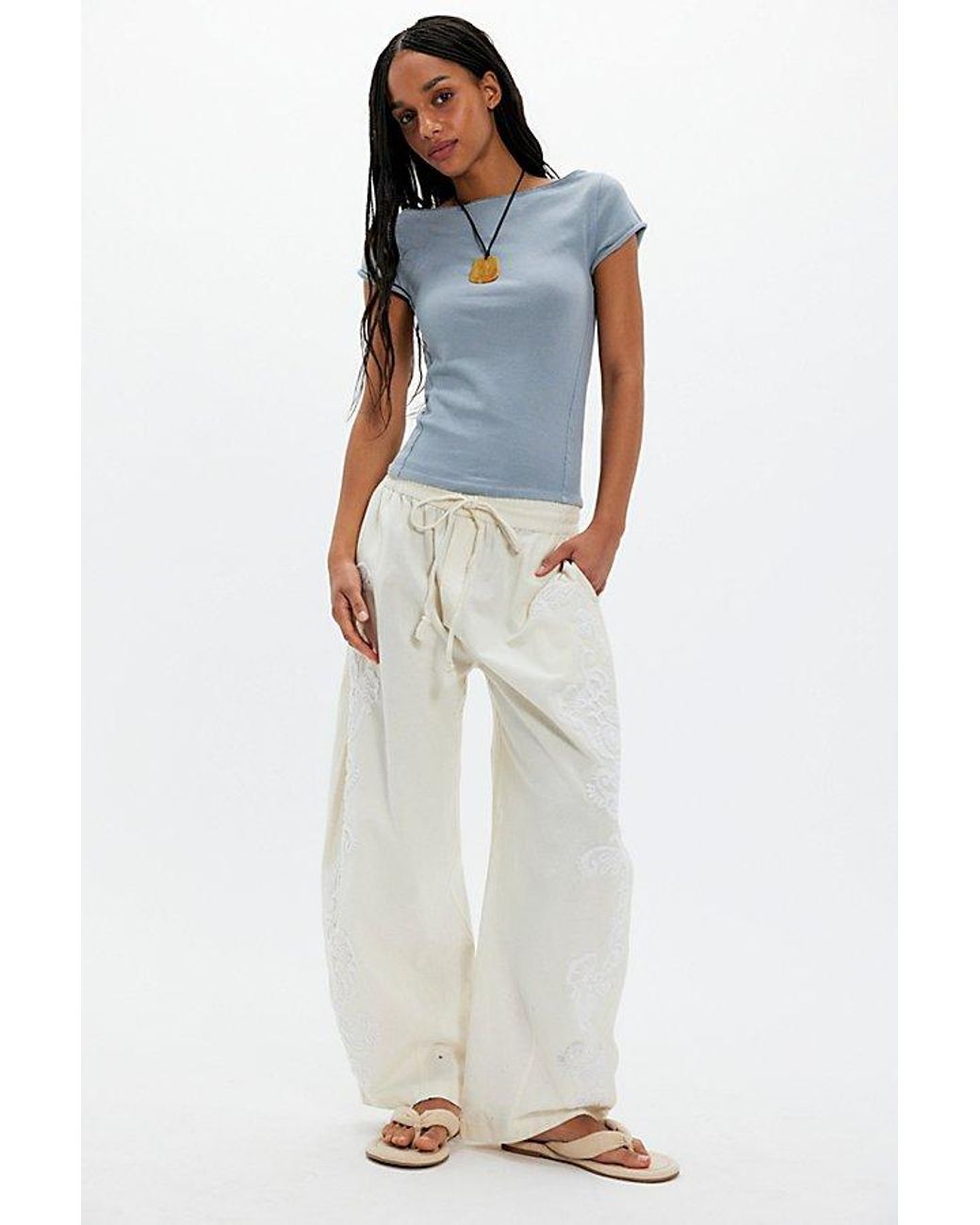 Free People Blue Billie Tee