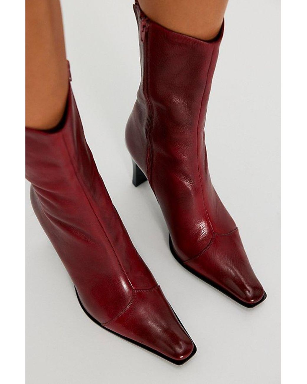 Jeffrey Campbell Black Sweet Talker Snip Toe Boots Shoe By