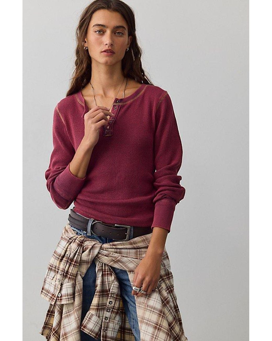 Free People Red Skye Henley