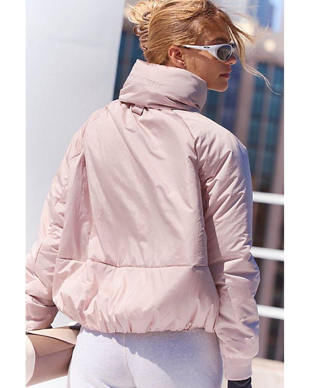 Fp Movement Pink Max Out Puffer Jacket