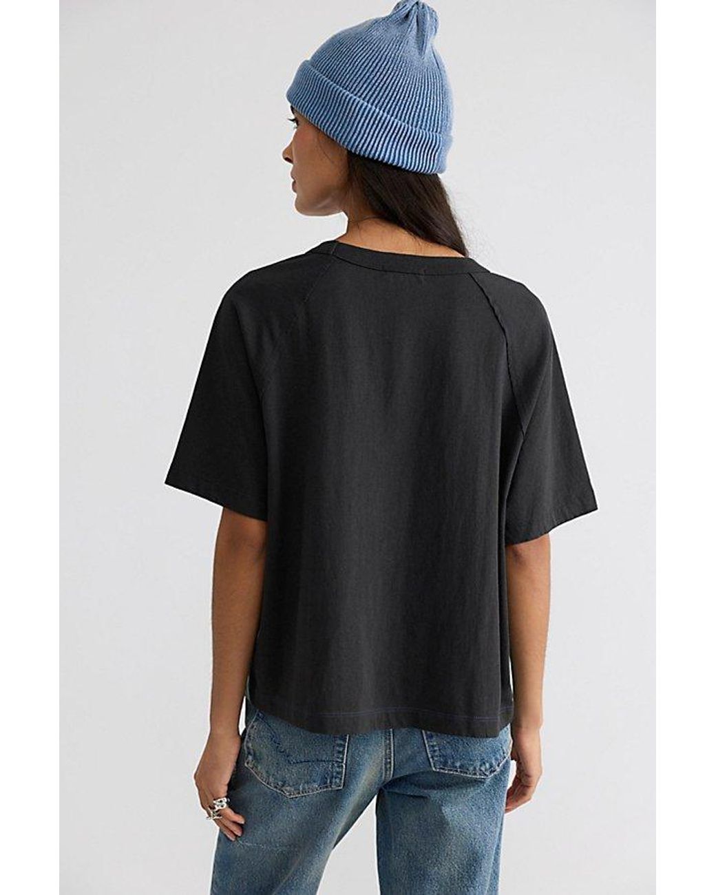 Ragabond Green Reclaimed Raglan Tee By