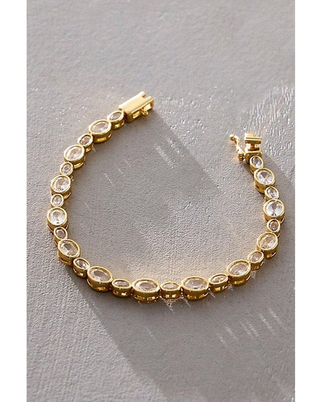 Daisy London Gray X Free People Adeline Tennis Bracelet