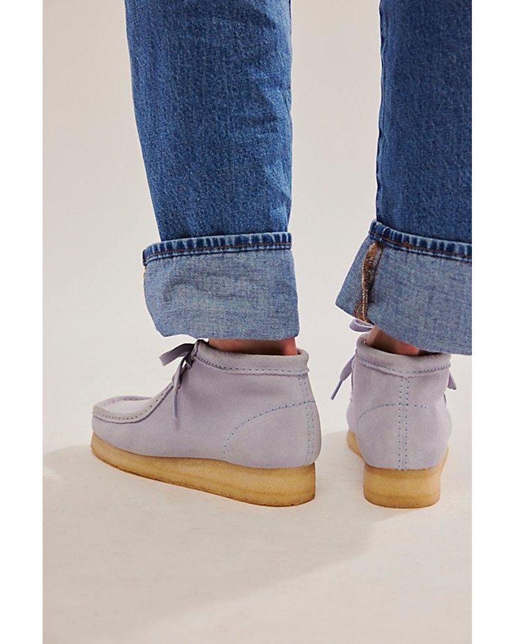 Clarks Natural Wallabee Boots