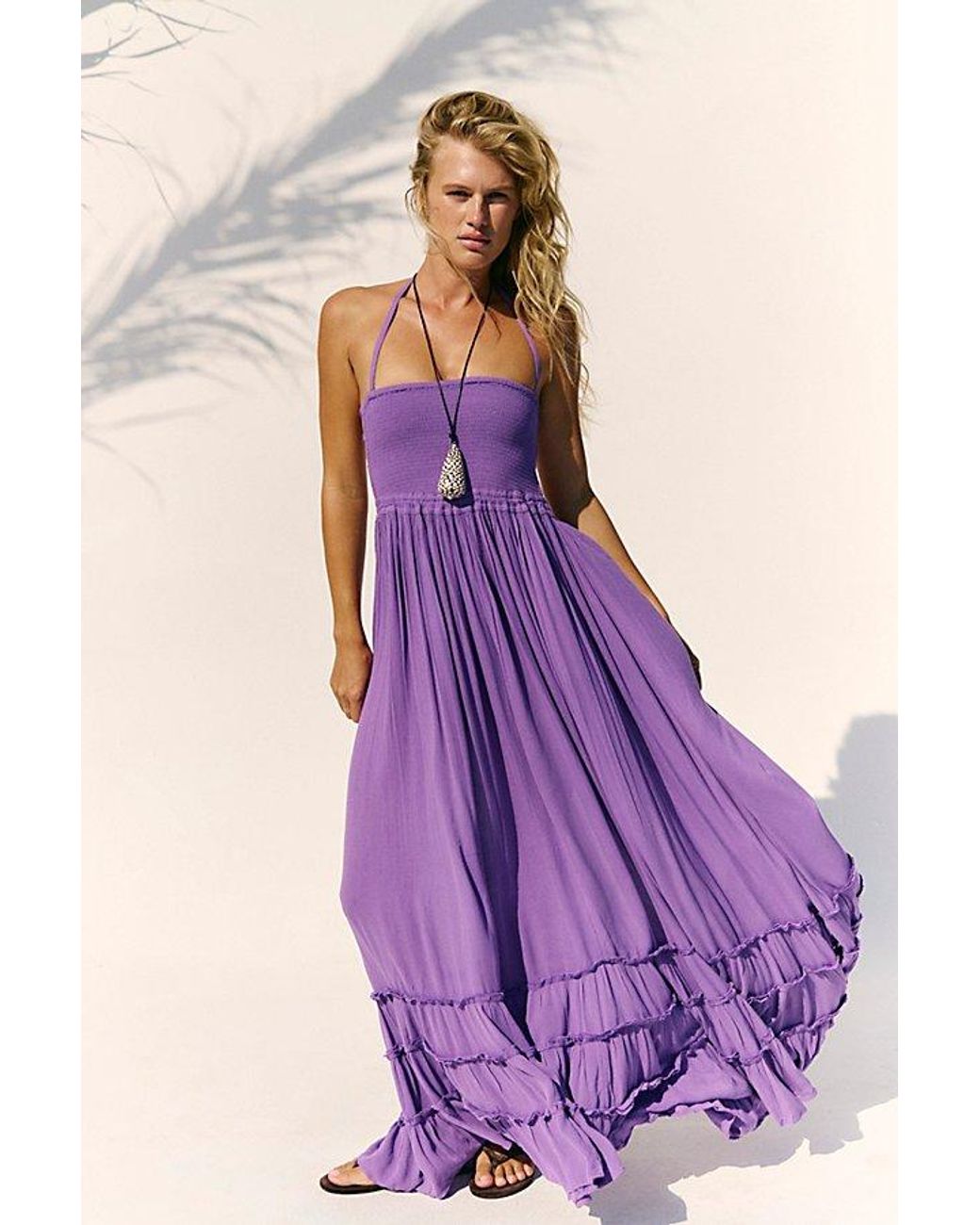 free-est Purple Extratropical Maxi Dress By
