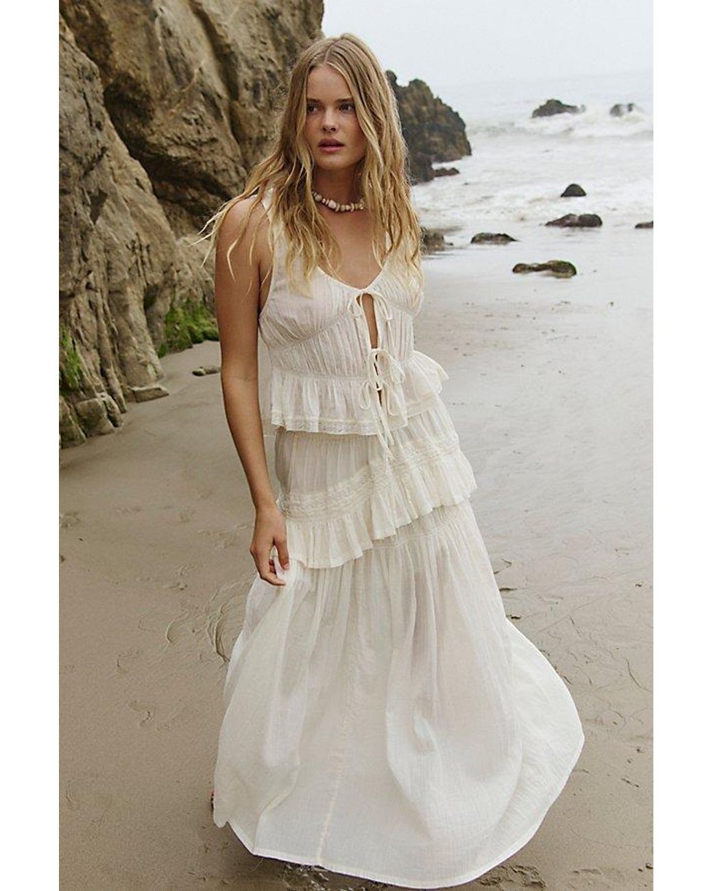 free-est Multicolor Bare Bliss Skirt Set By