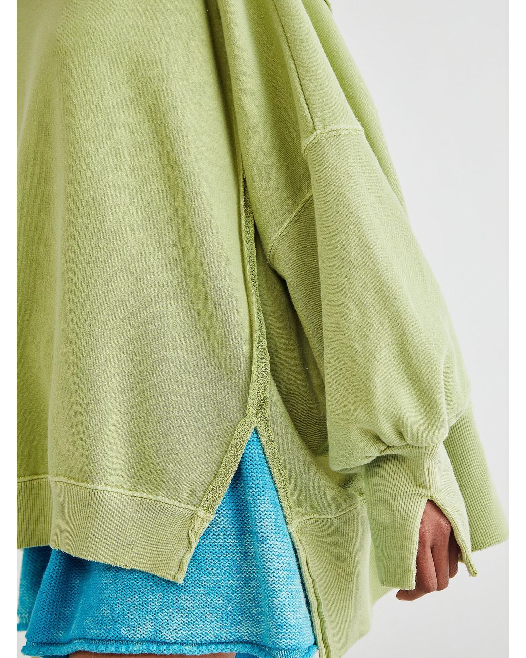 Free People Camden Pullover in Green | Lyst