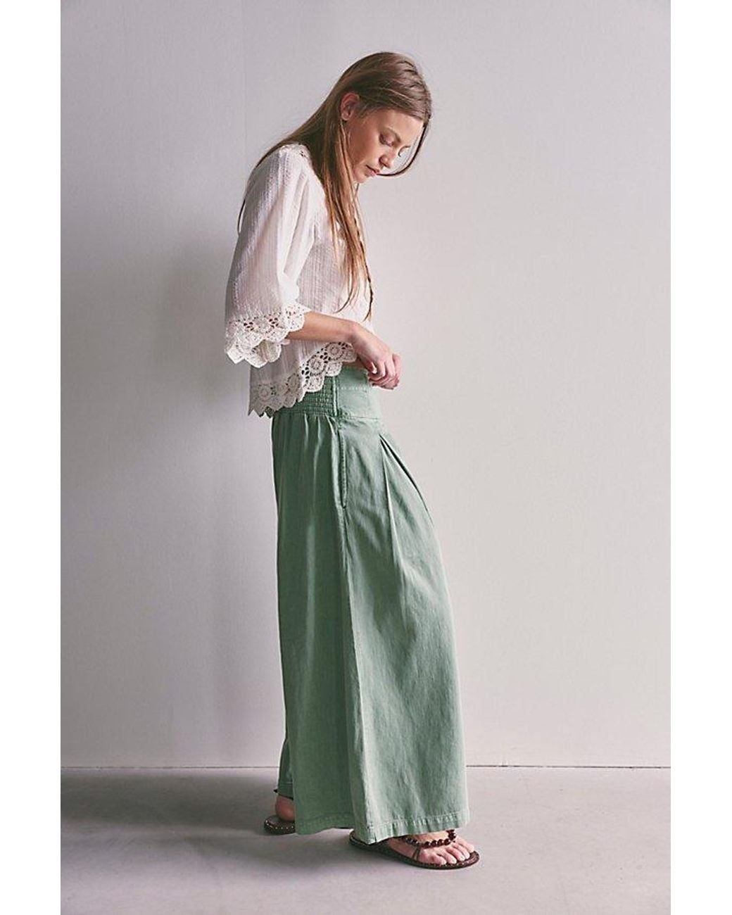 Free People Multicolor We The Free Valencia Harem Lightweight Jeans