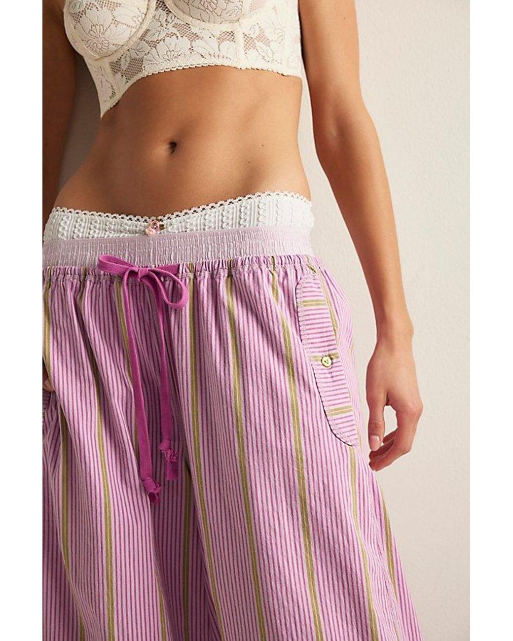 Intimately By Free People Purple Over The Moon House Pants By
