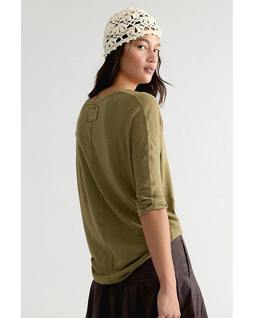Free People Multicolor Tinsley High Line Tee