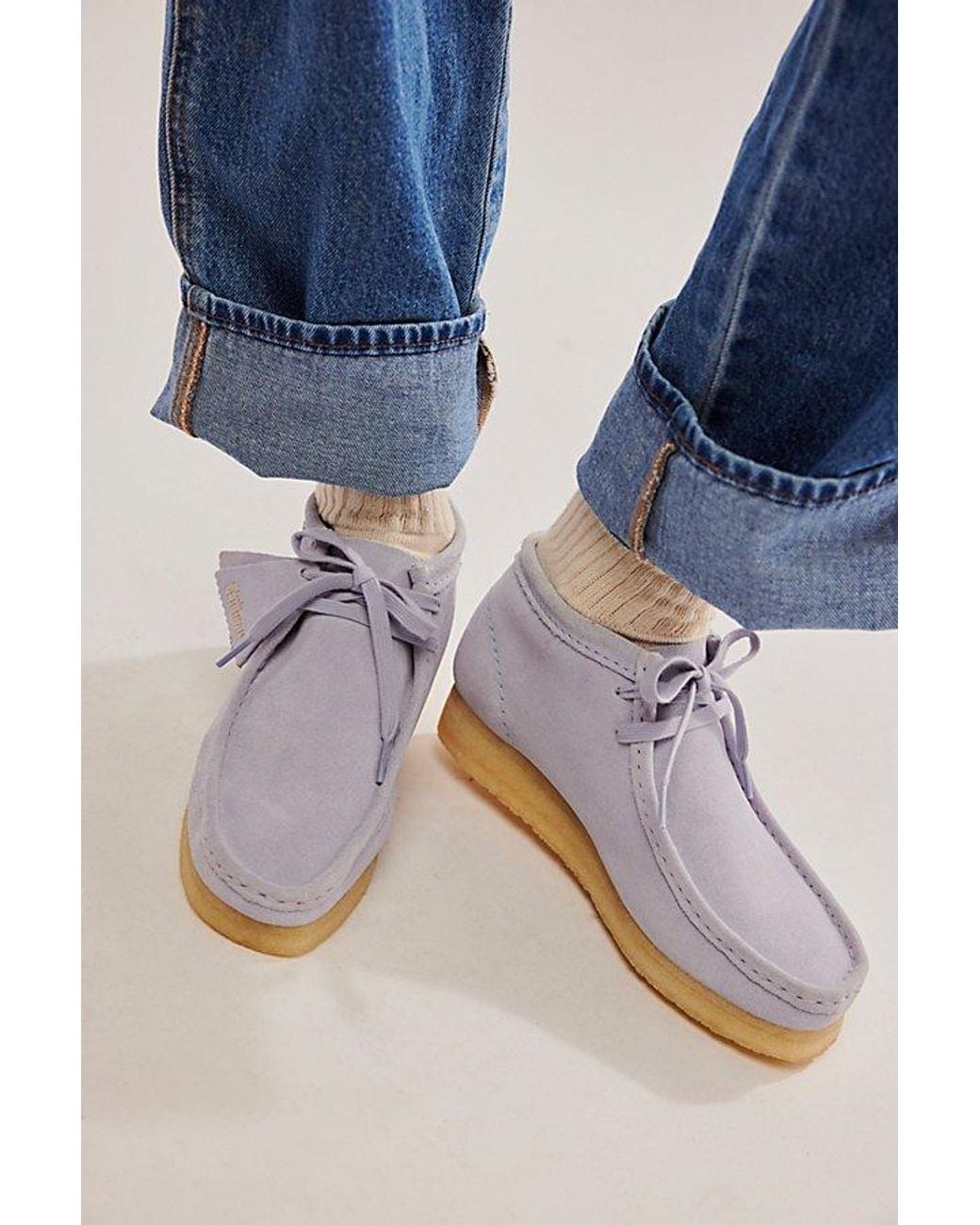 Clarks Natural Wallabee Boots