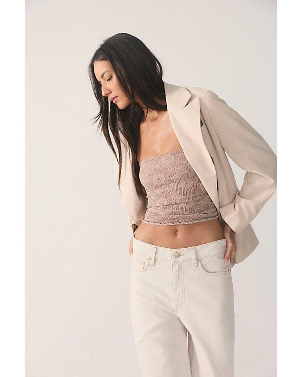 Intimately By Free People Natural Favorite Find Tube Top By