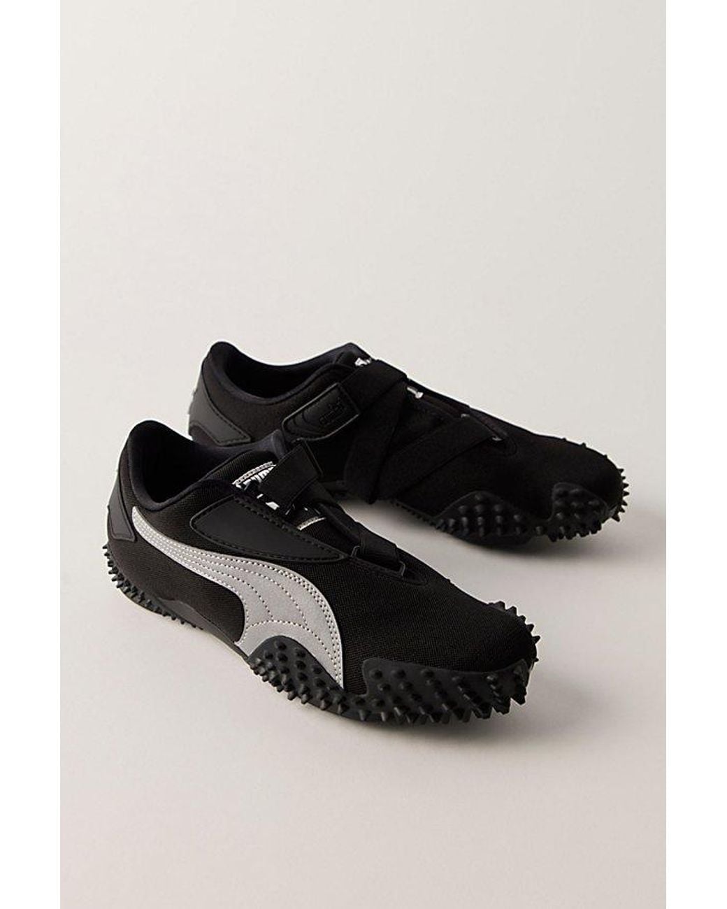 PUMA Black Mostro Suede Sneakers