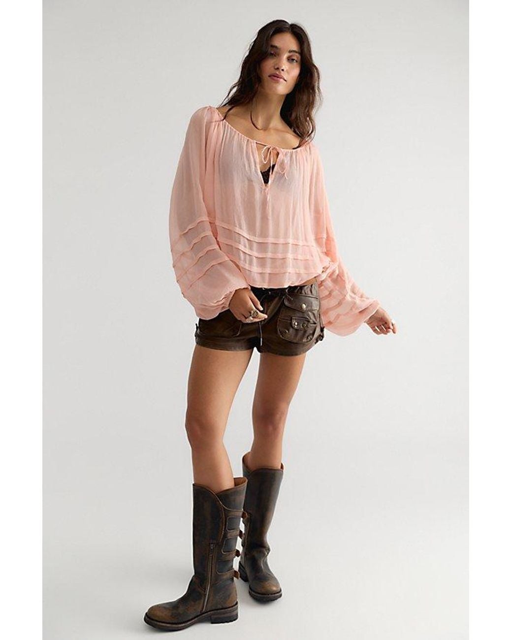 Free People Multicolor Eloise Blouse
