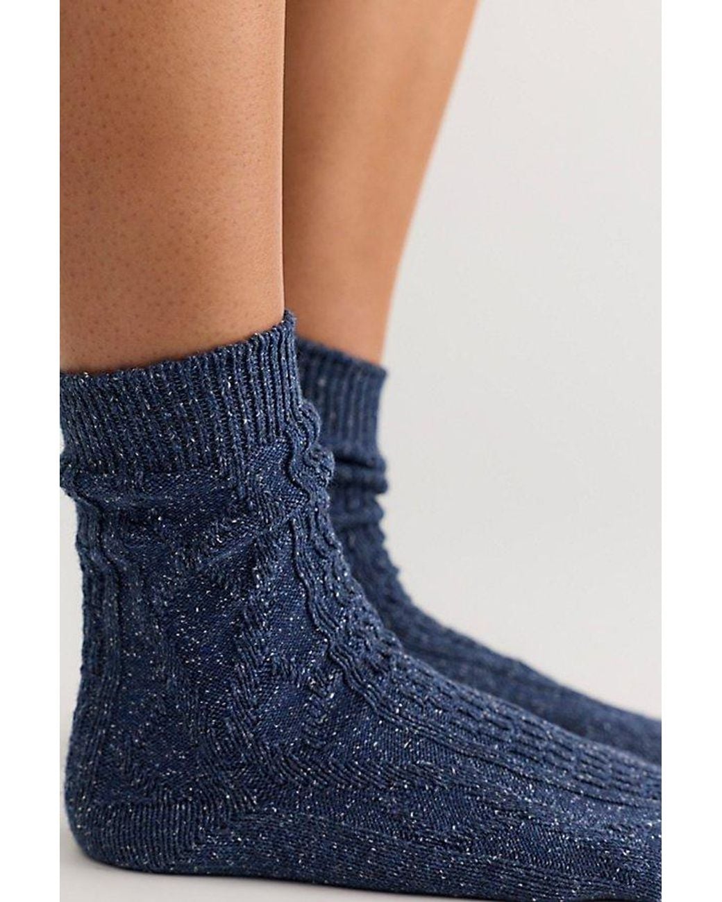 Thunders Love Blue Wool Collection Socks