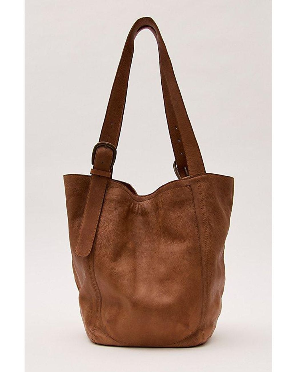 Free People Brown Iris Tote