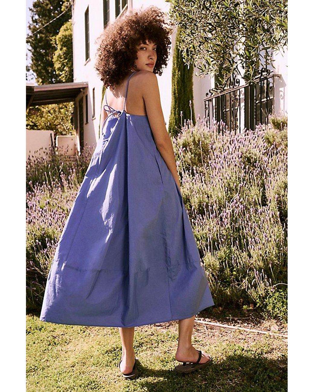 knee length dresses for ladies The Spaghetti Strap Midi Dress  The Standard Stitch