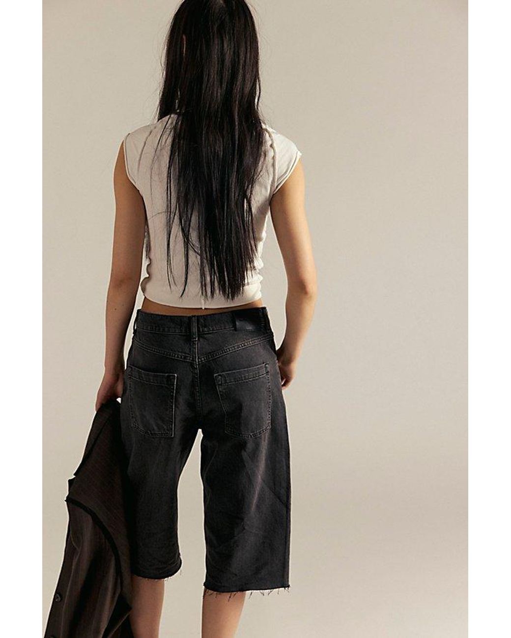 Free People We The Free Jam Session Relaxed Capri Jeans in