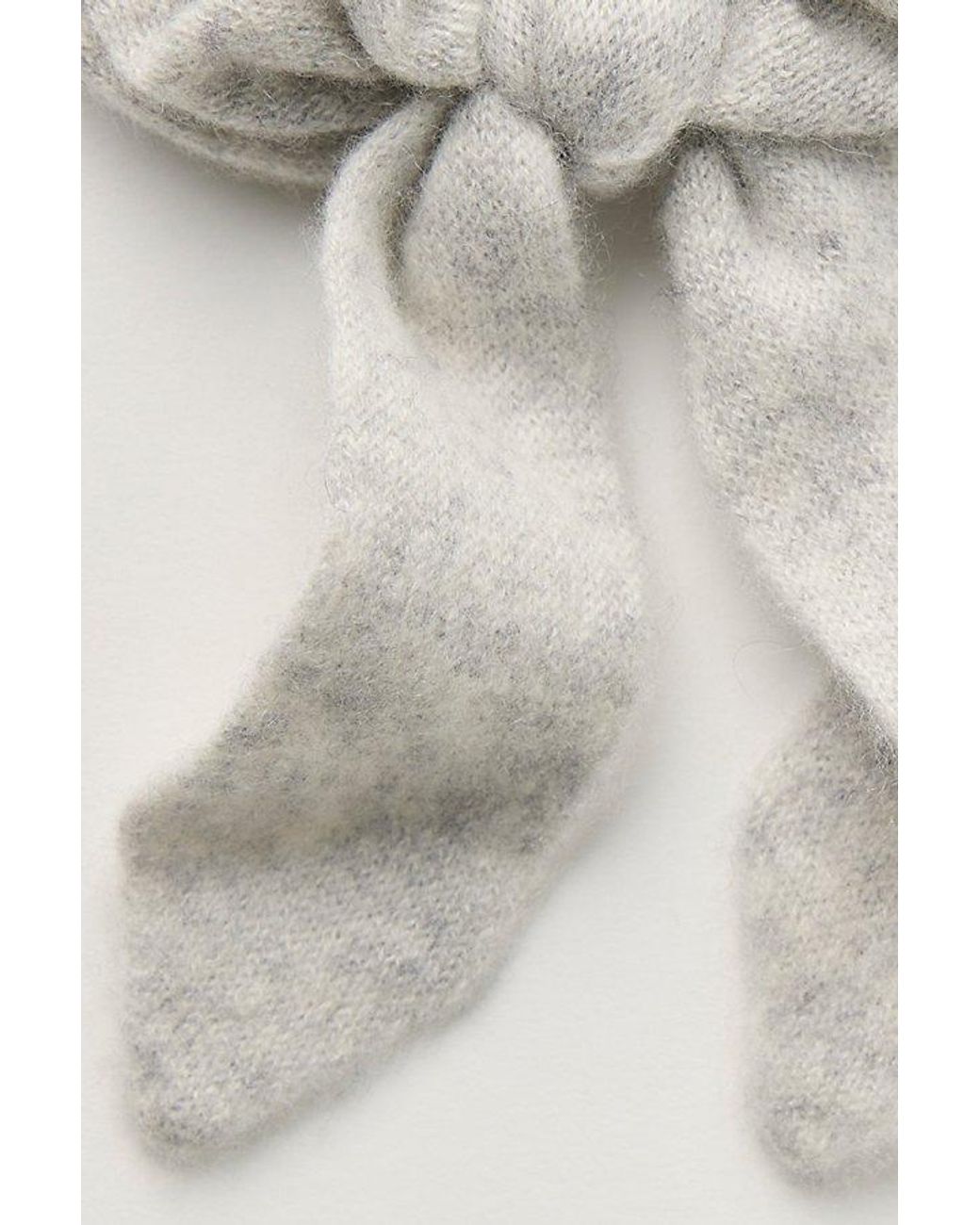 Free People Natural Cashmere Knot Scrunchie