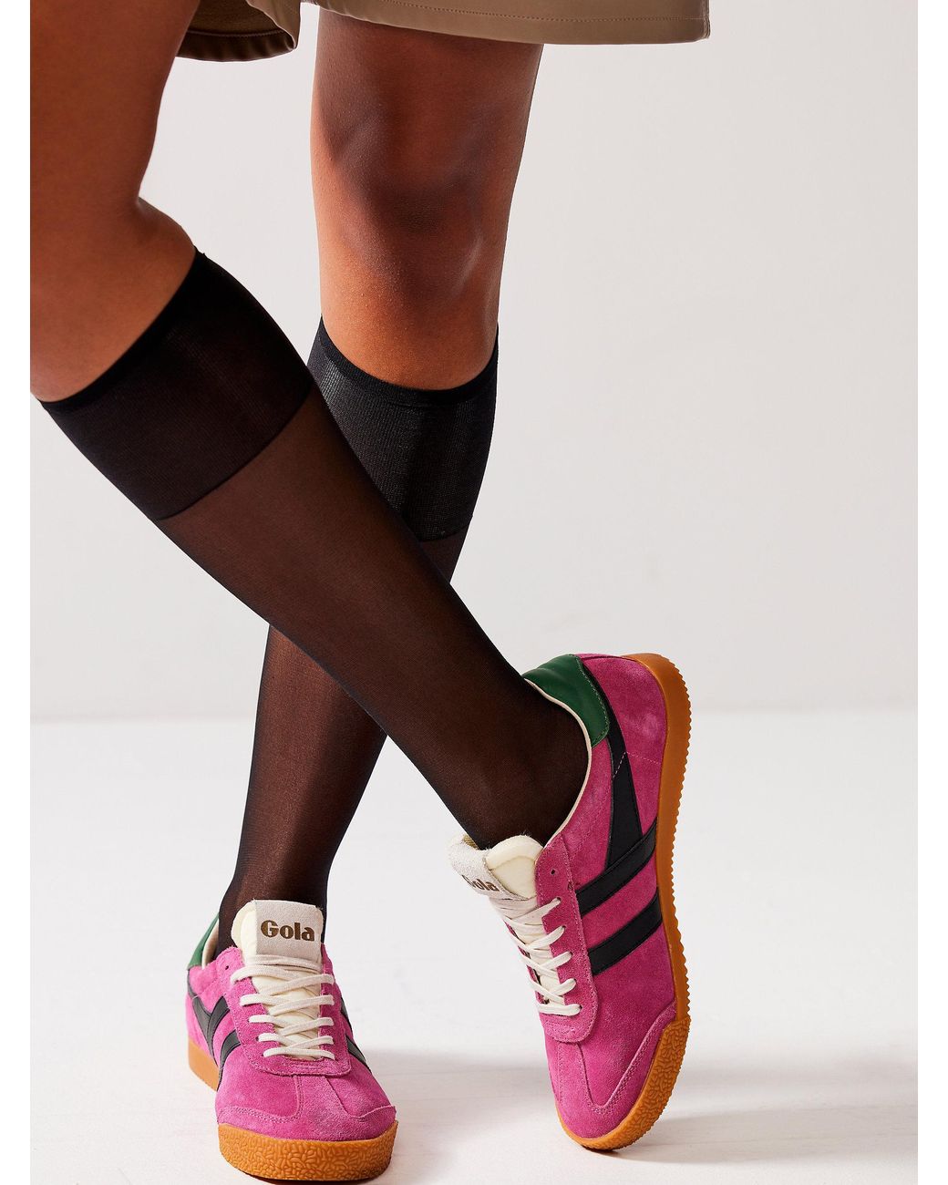 Gola pink harrier sneakers sales