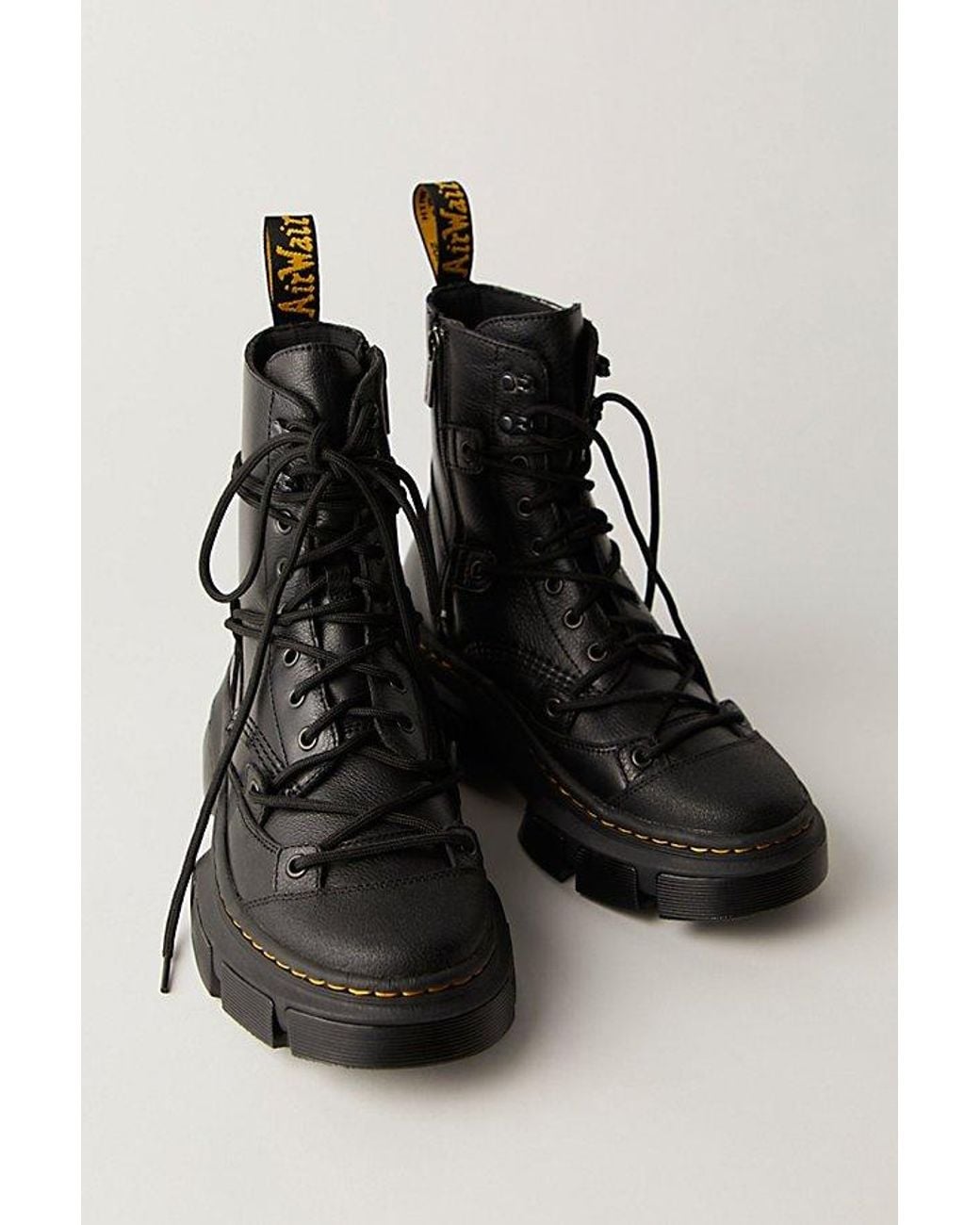 Dr. Martens Black Dr Martens Dmxl Lace-Up Boots