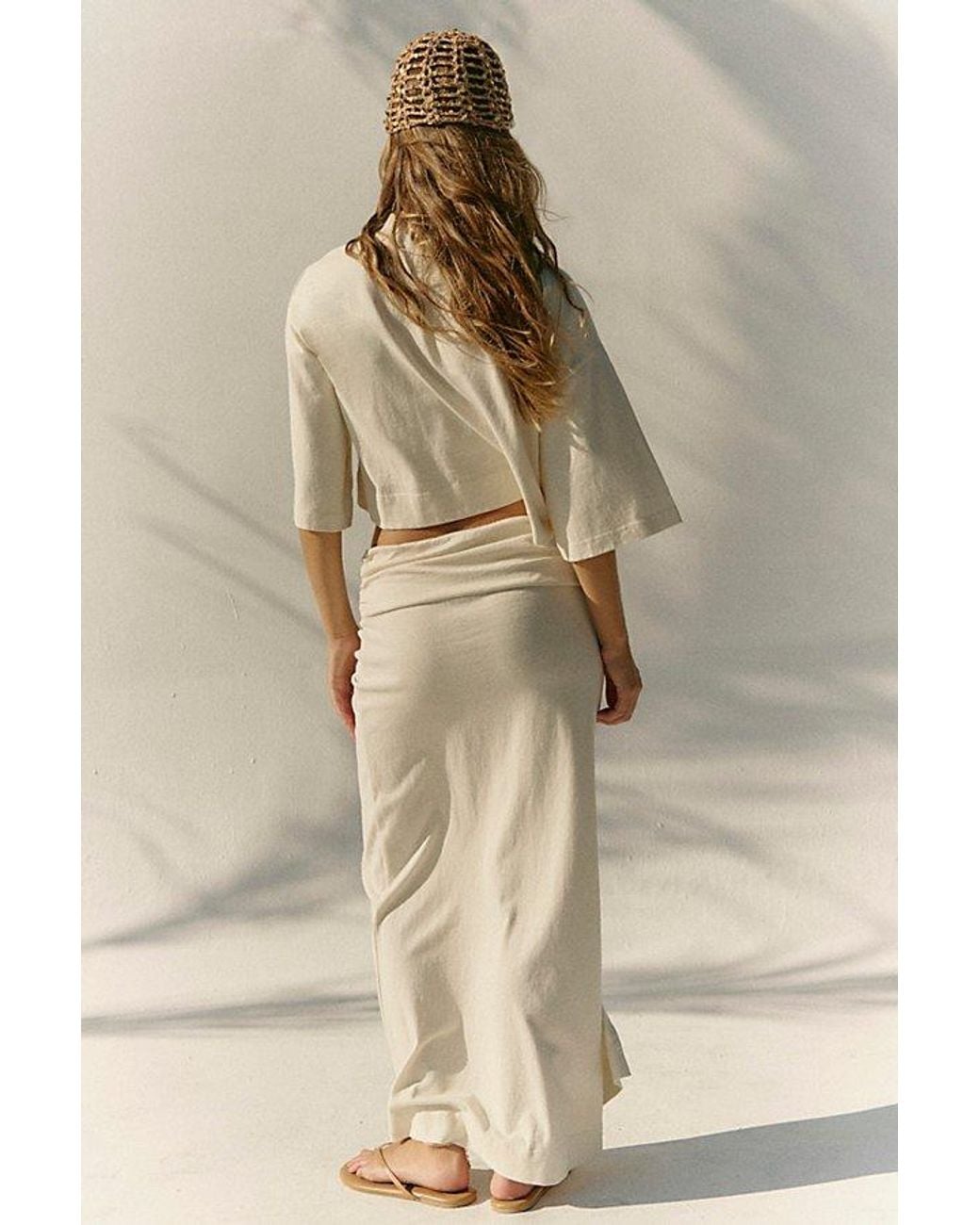 free-est Natural Clara Skirt Set By