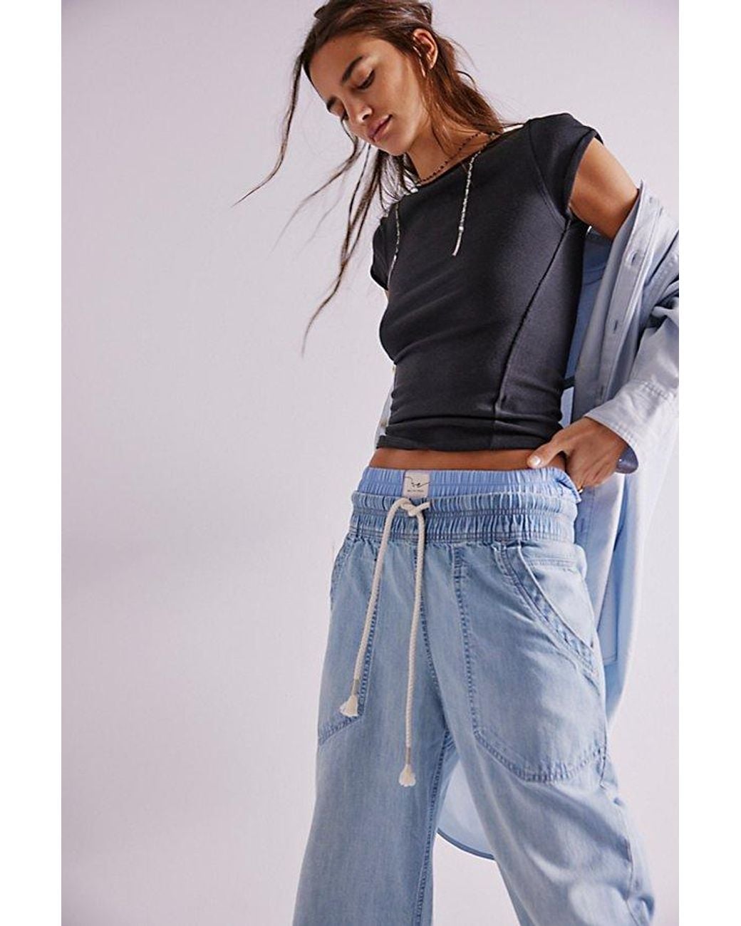 Free People Blue Billie Tee