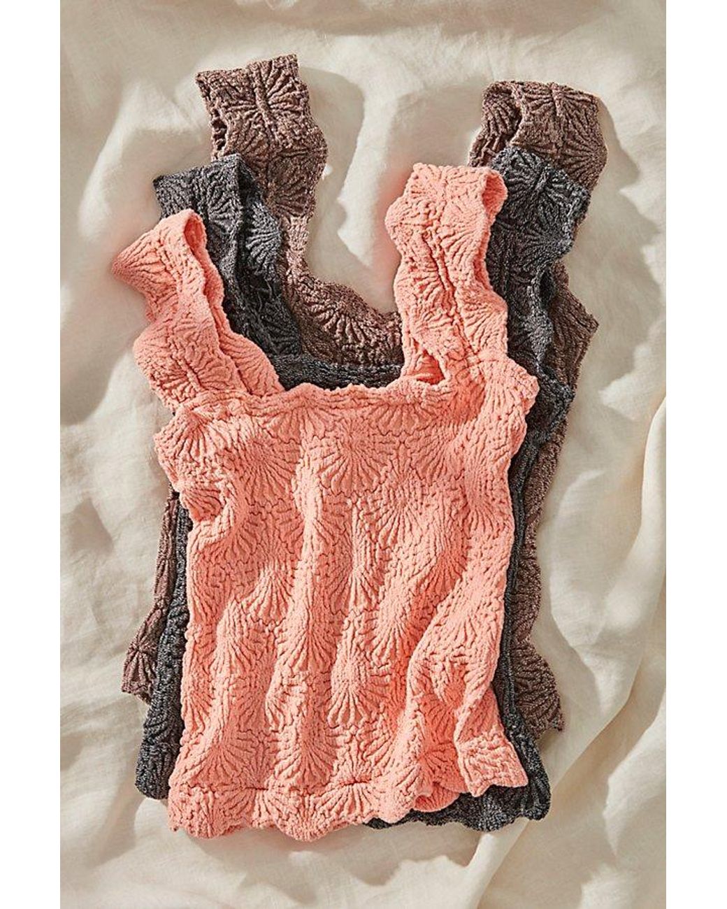 Intimately By Free People Gray Love Letter Cami By