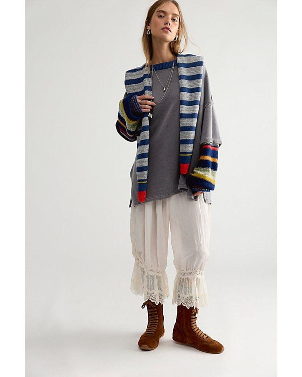 Free People Blue We The Free Layla Twofer Swit