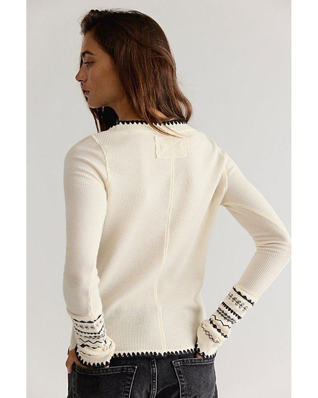 Free People Natural Aspen Thermal
