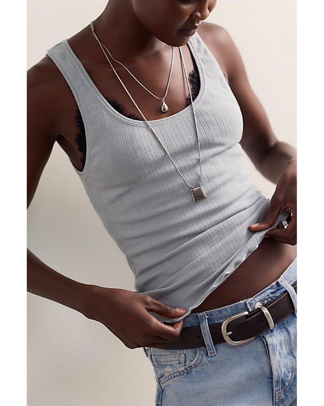 Intimately By Free People Gray Fresh
