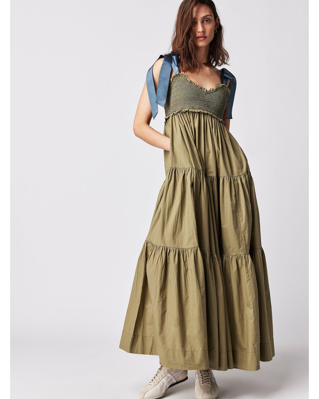 Free People Bluebell Solid Maxi Dress | Lyst