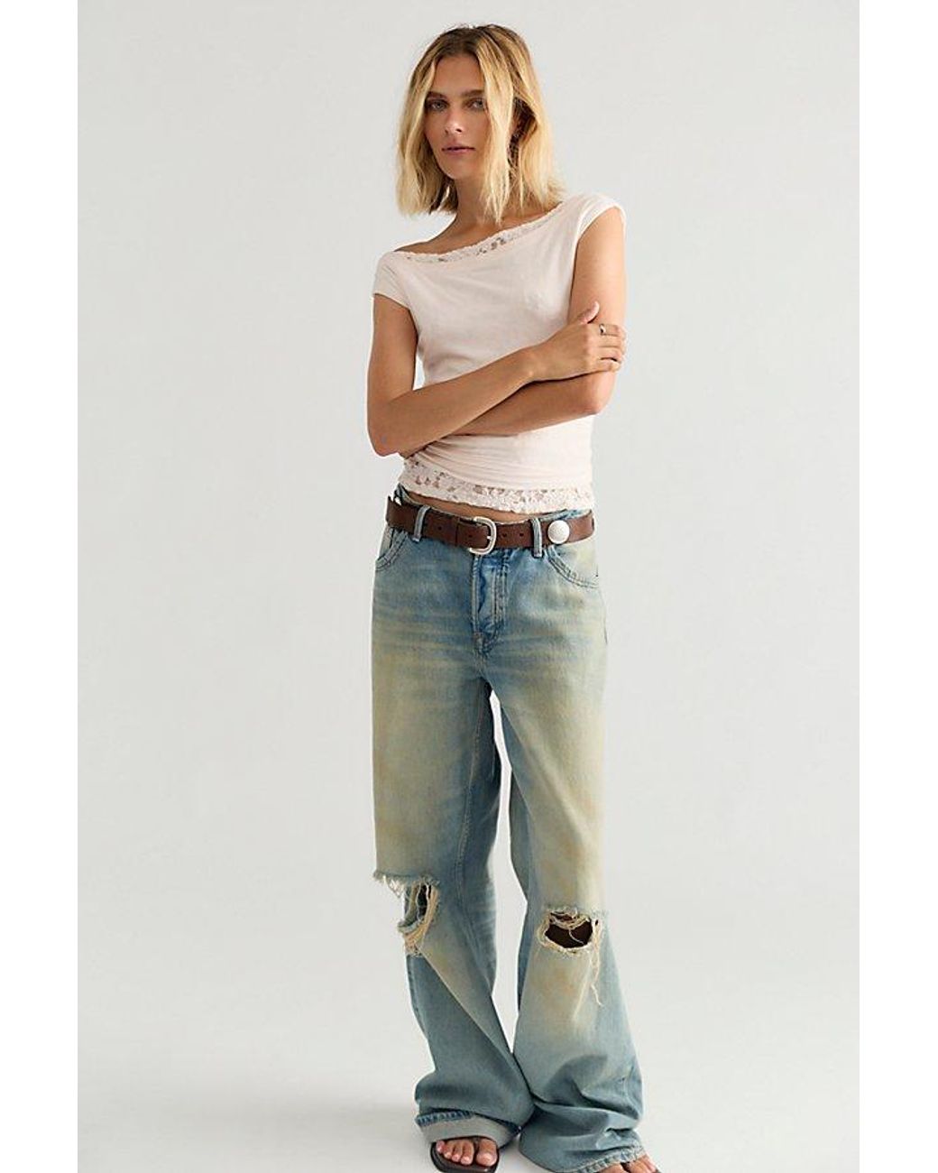 Free People Multicolor Emma Twofer