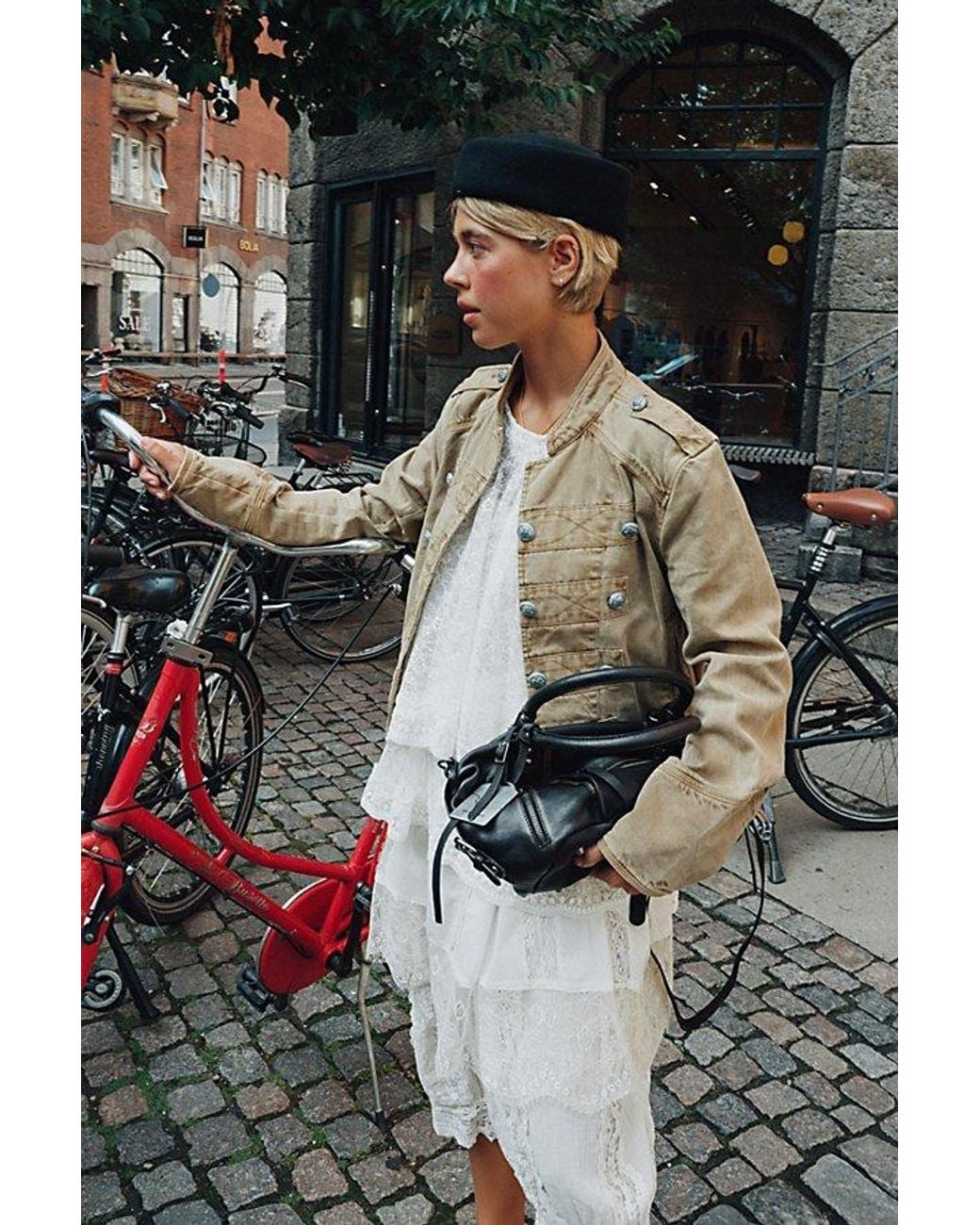 Free People Natural Ryland Band Jacket