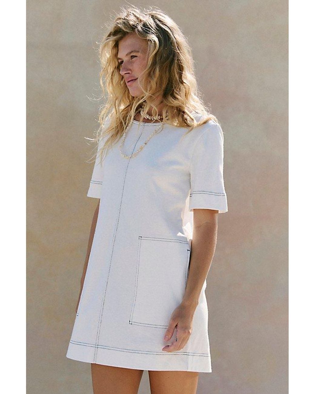 free-est Multicolor Strada Mini Dress By