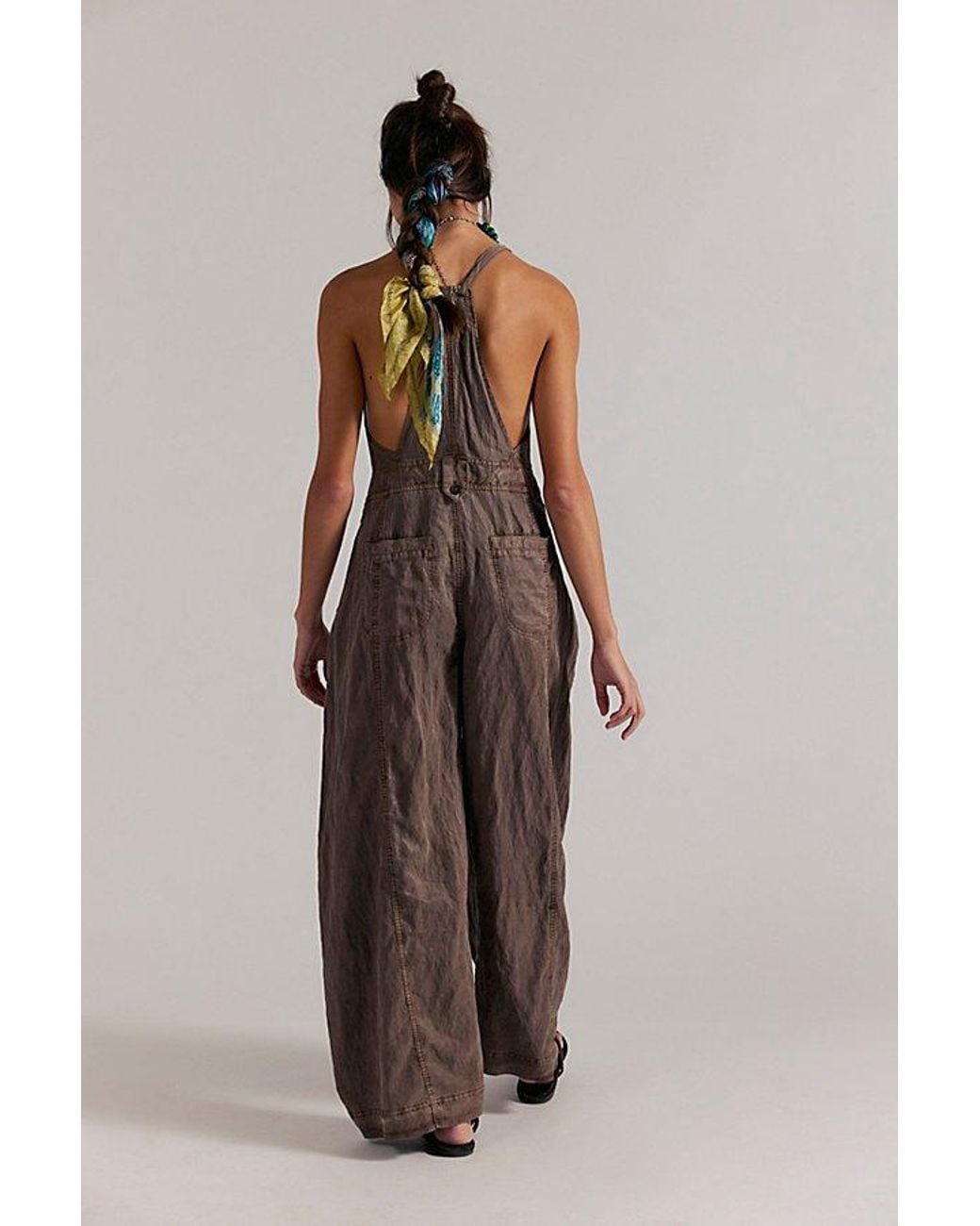 Free People Multicolor Sylvia Barrel One-Piece