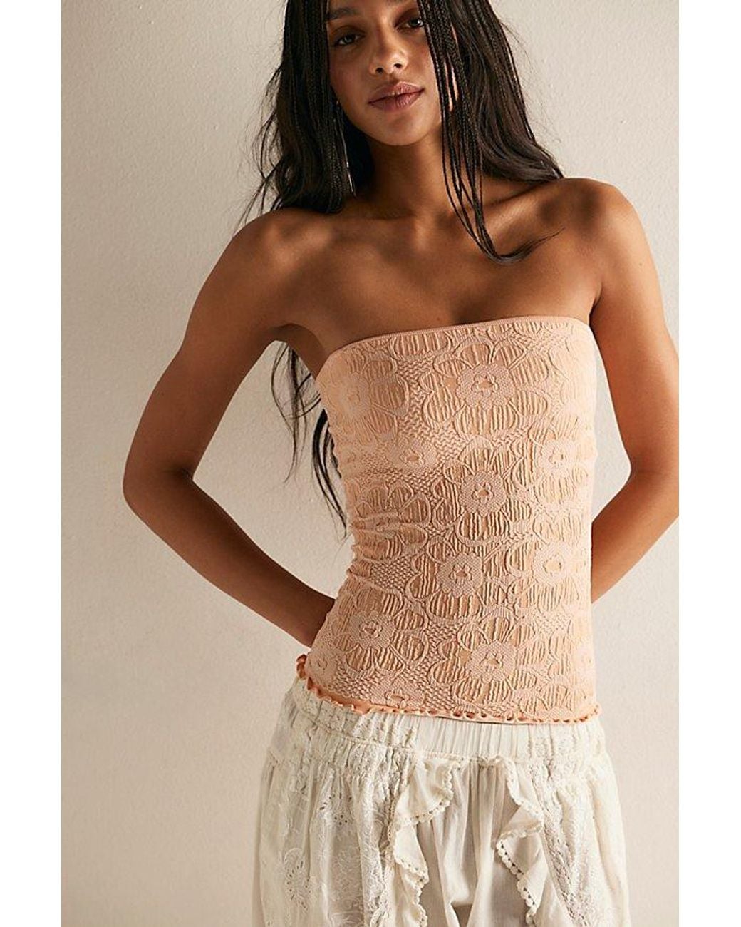 Intimately By Free People Brown Favorite Find Tube Top By