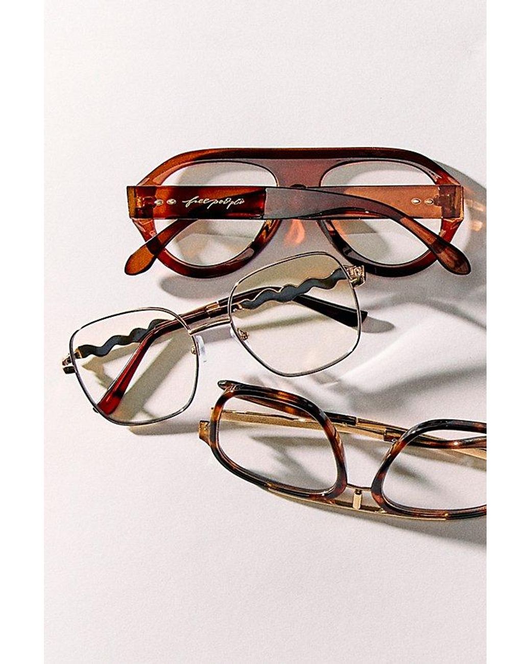 Free People Multicolor Slow Hours Bluelight Glasses