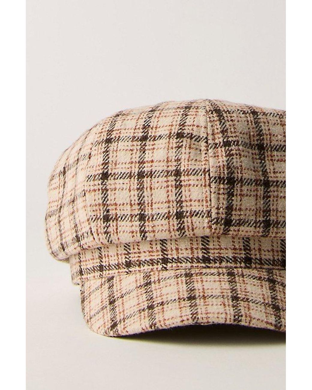 Free People White Heritage Cadet Hat