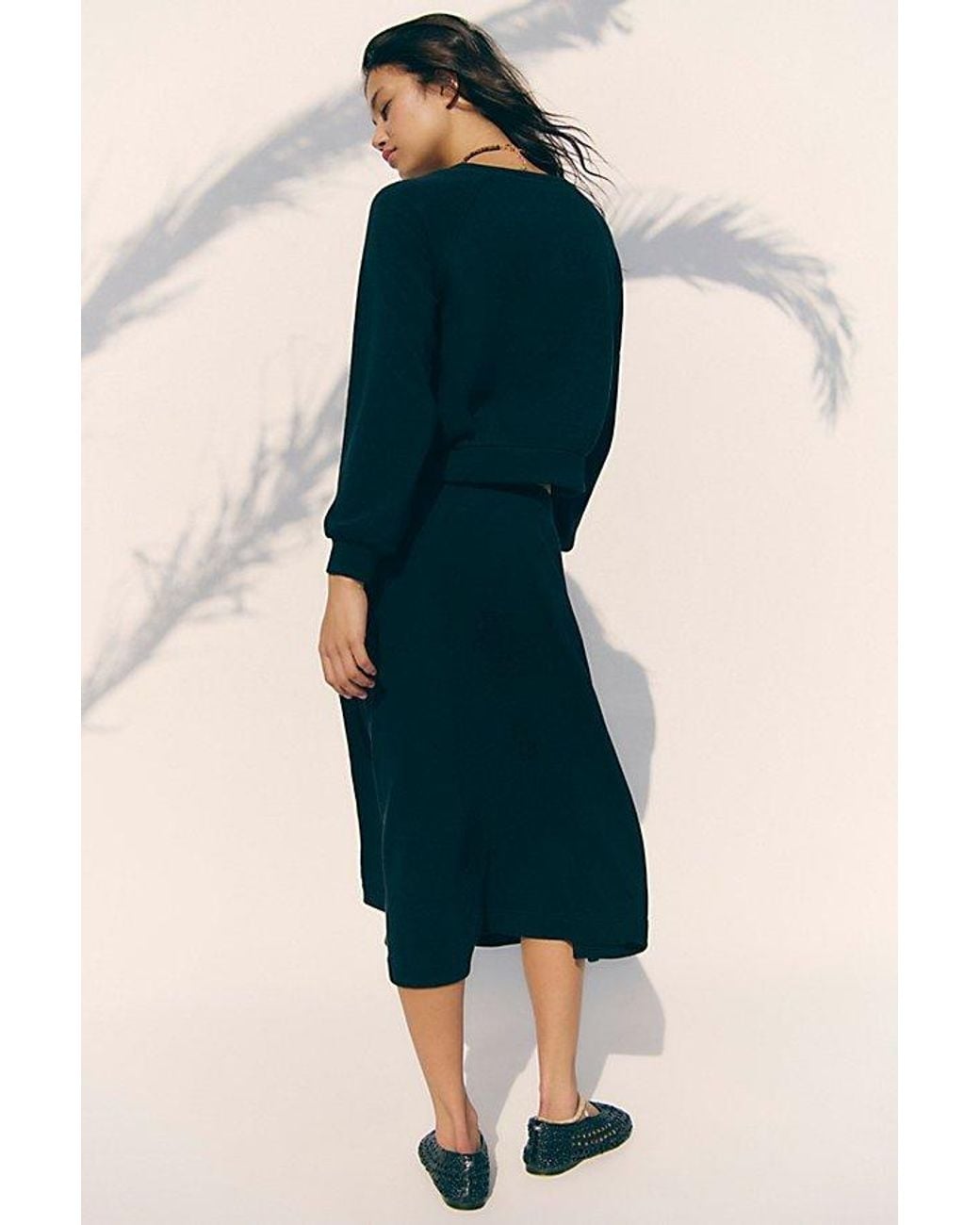 free-est Blue Sol Skirt Set By