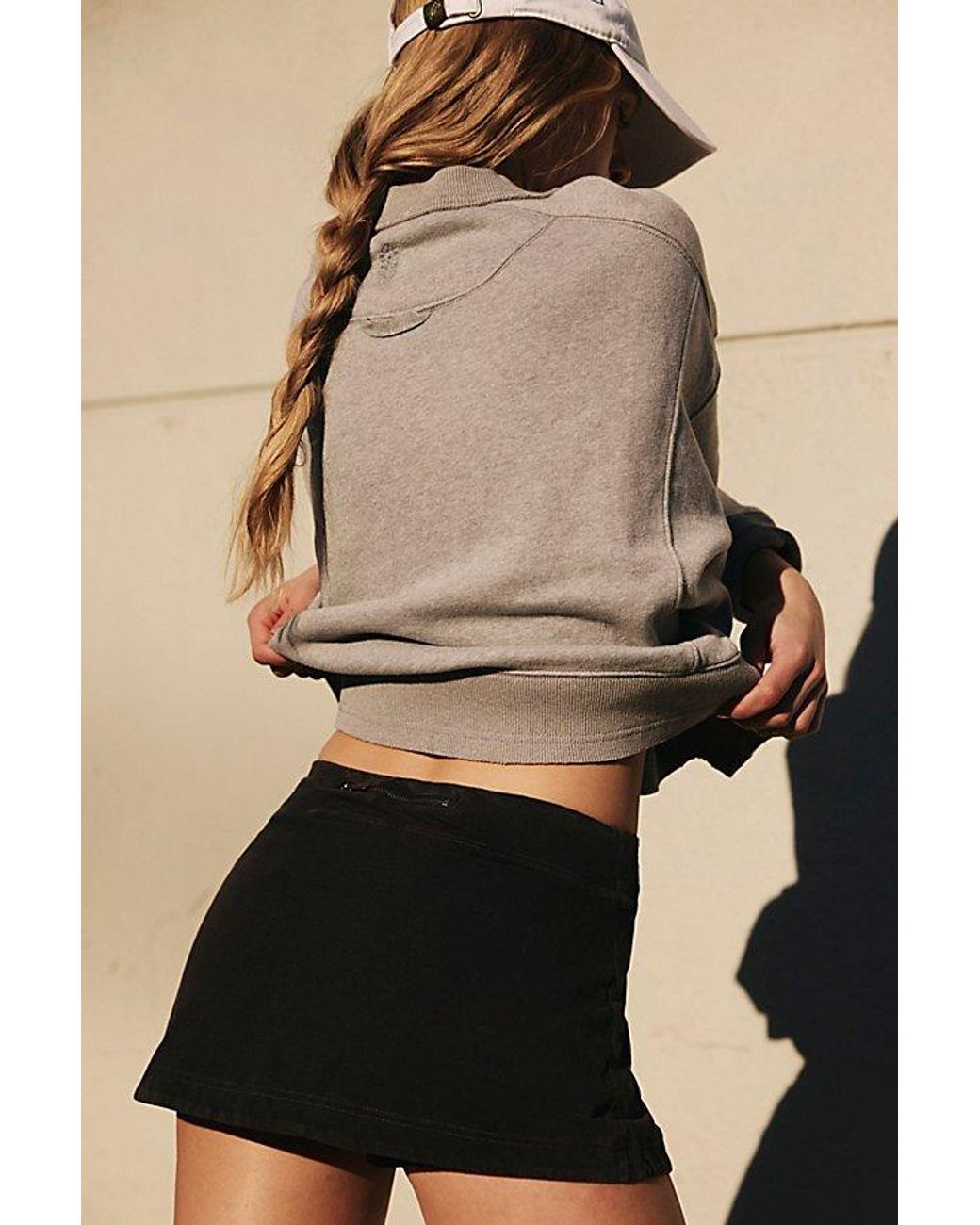Fp Movement Black Hot Shot Mini Skort