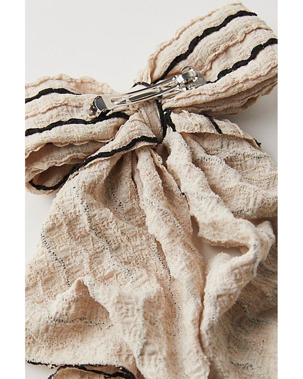 Free People Metallic Genevieve Slouchy Bow