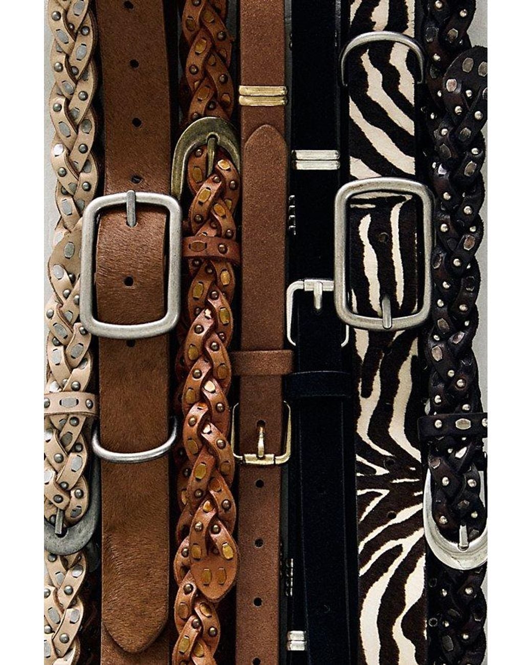 Free People Multicolor Scout Slim Belt