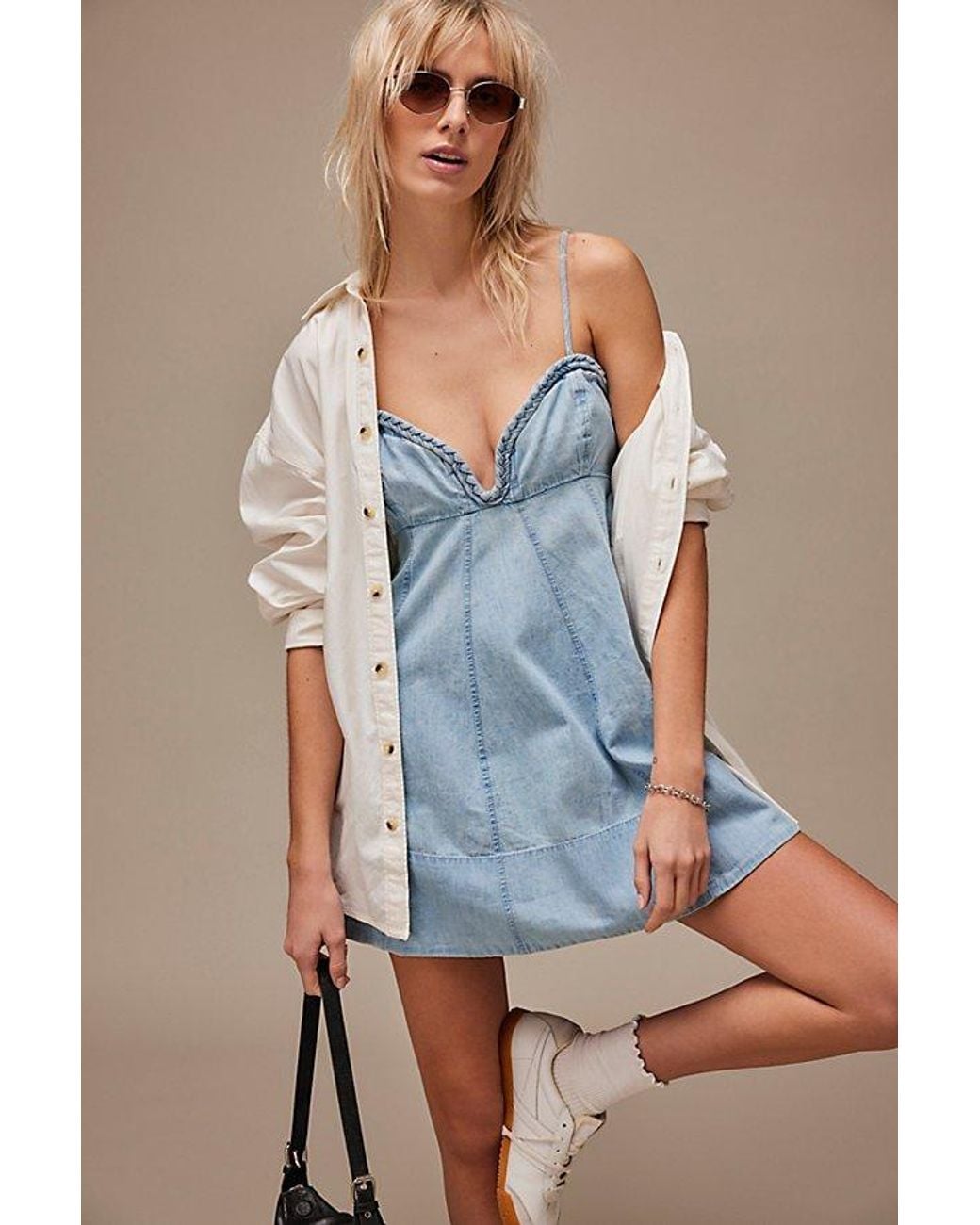 free people altura mini dress Free People Altura Printed Mini Dress