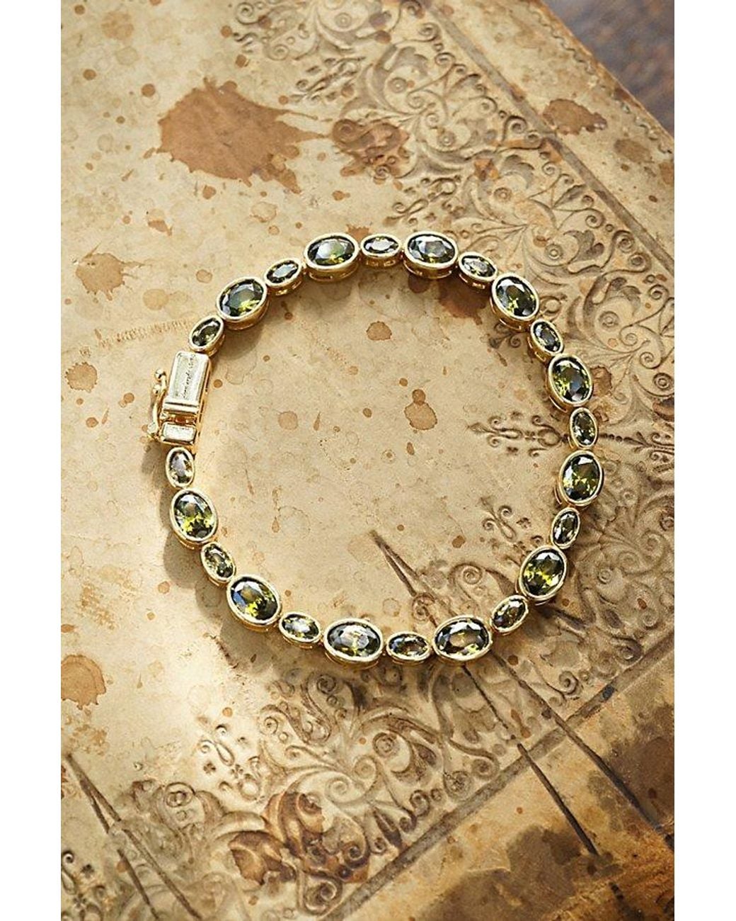Daisy London Metallic X Free People Adeline Tennis Bracelet